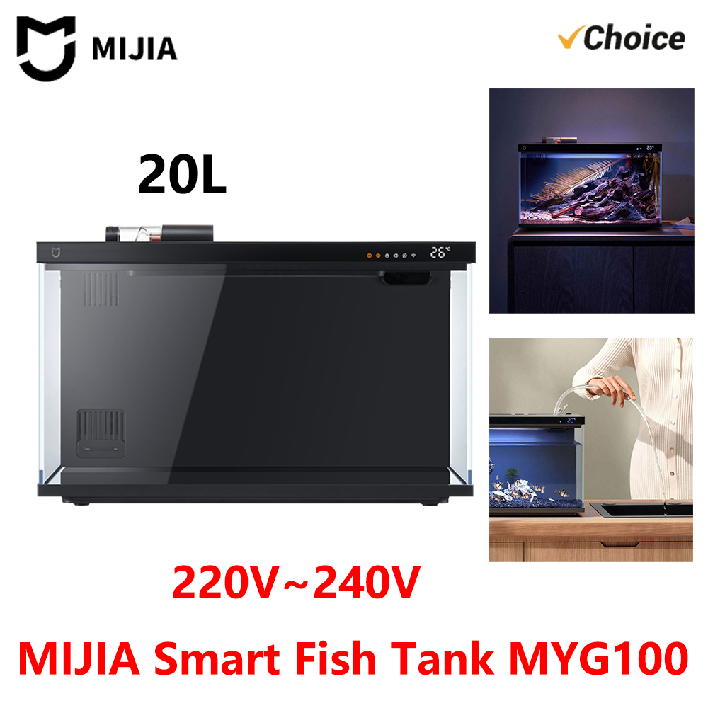 НОВЫЙ Умный аквариум MIJIA с у – обзор и цена Xiaomi Aquarium Fish Tank