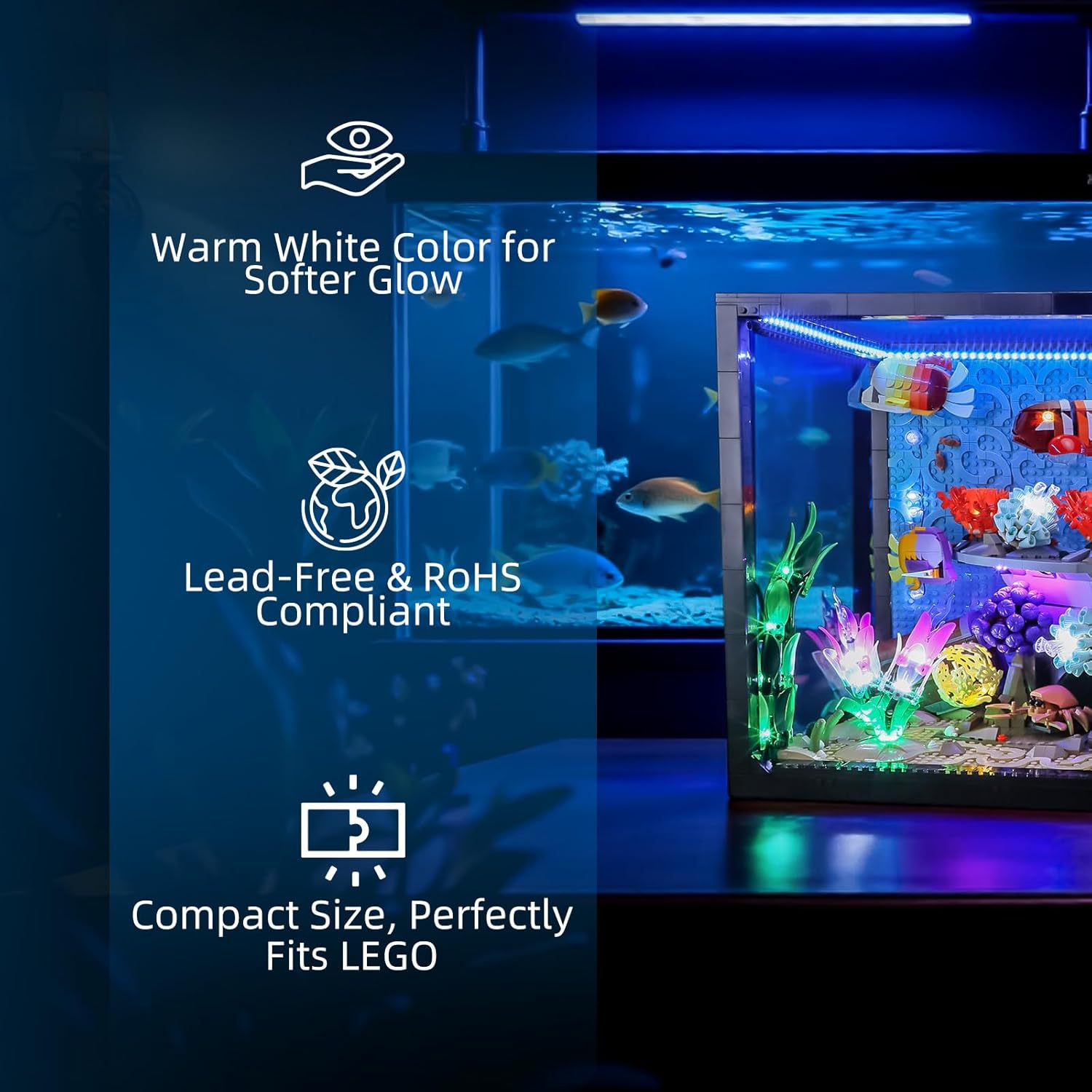 Светодиодный светильник Hprosp – обзор и цена Aquarium Light
