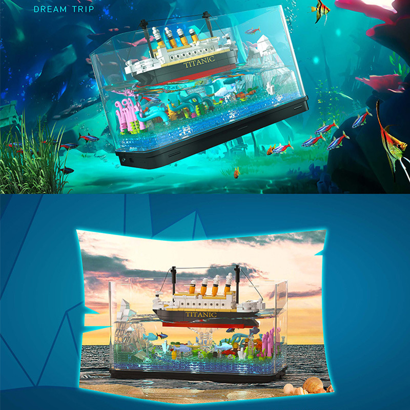MOC Титаник Круизная линия пир – обзор и цена Aquarium Fish Keeping