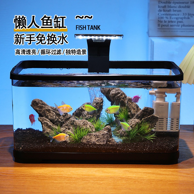 Настольный аквариум с циркуляц – обзор и цена Fish Aquarium Home