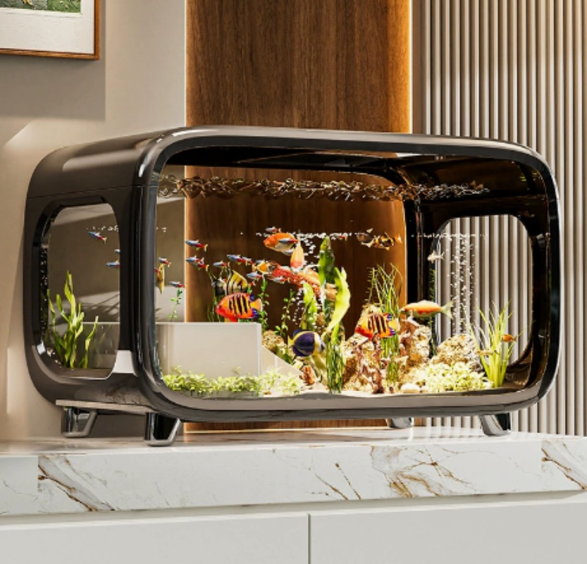 Креативный прозрачный экологич – обзор и цена Fish Aquarium Home