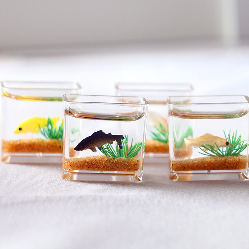 Домашний декор, кукольный доми – обзор и цена Fish Aquarium Home